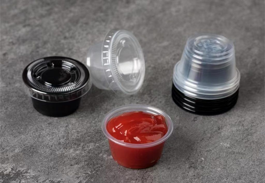 plastic sauce cups