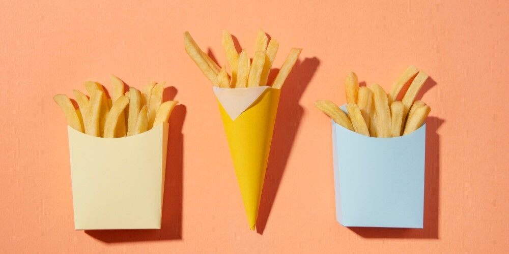 fry packs come in various shapes