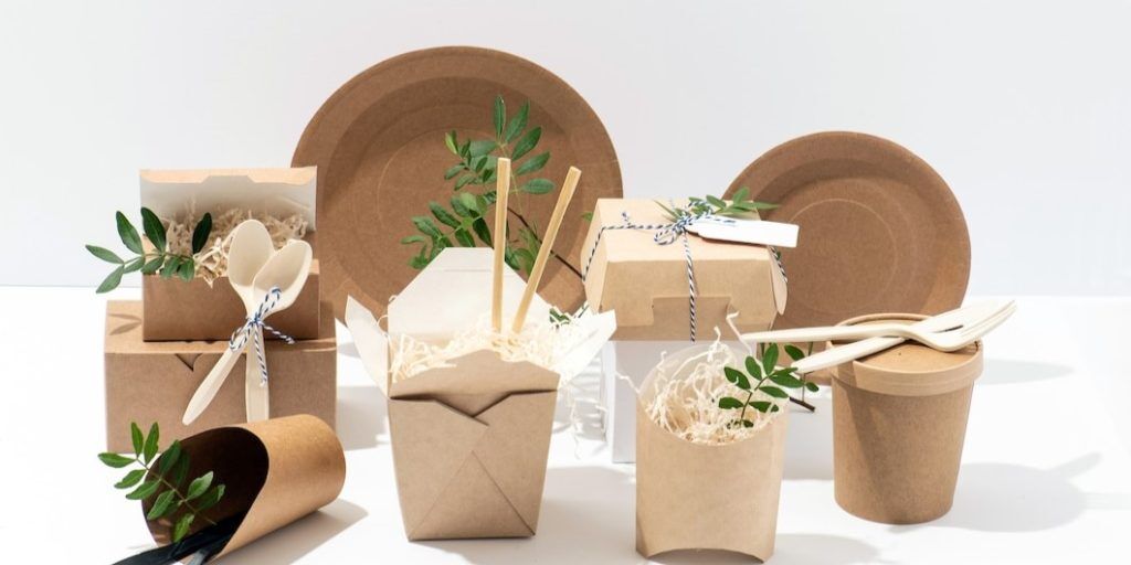 eco friendly recyclable tableware isolated 352677 10