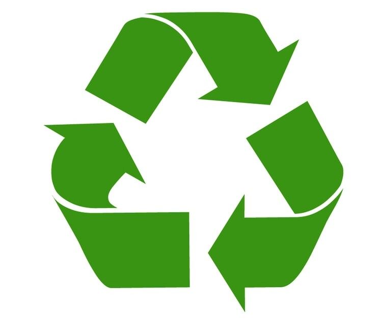 logo reciclagem green recycle