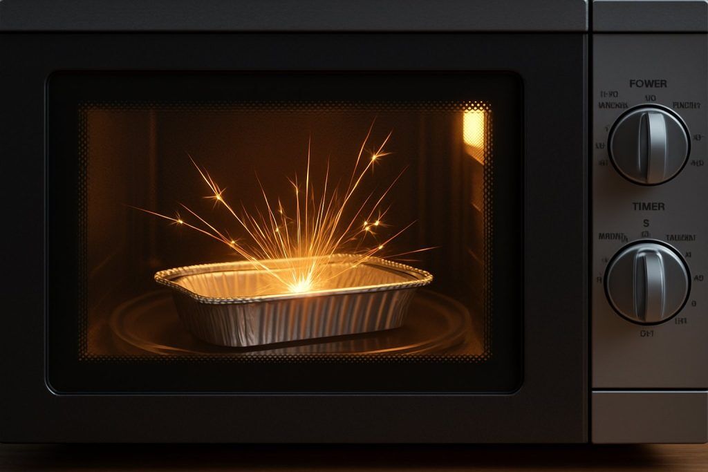 can you microwave aluminum trays