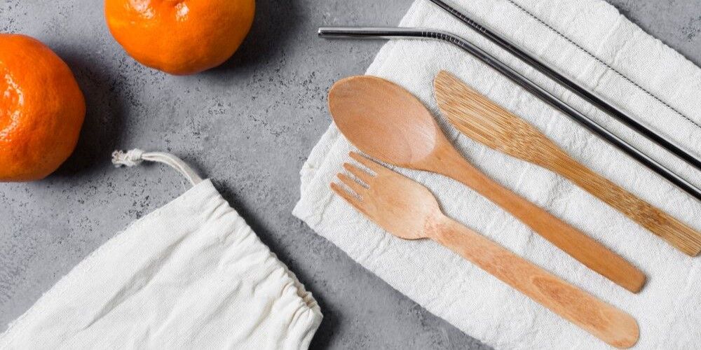 bamboo cutlery