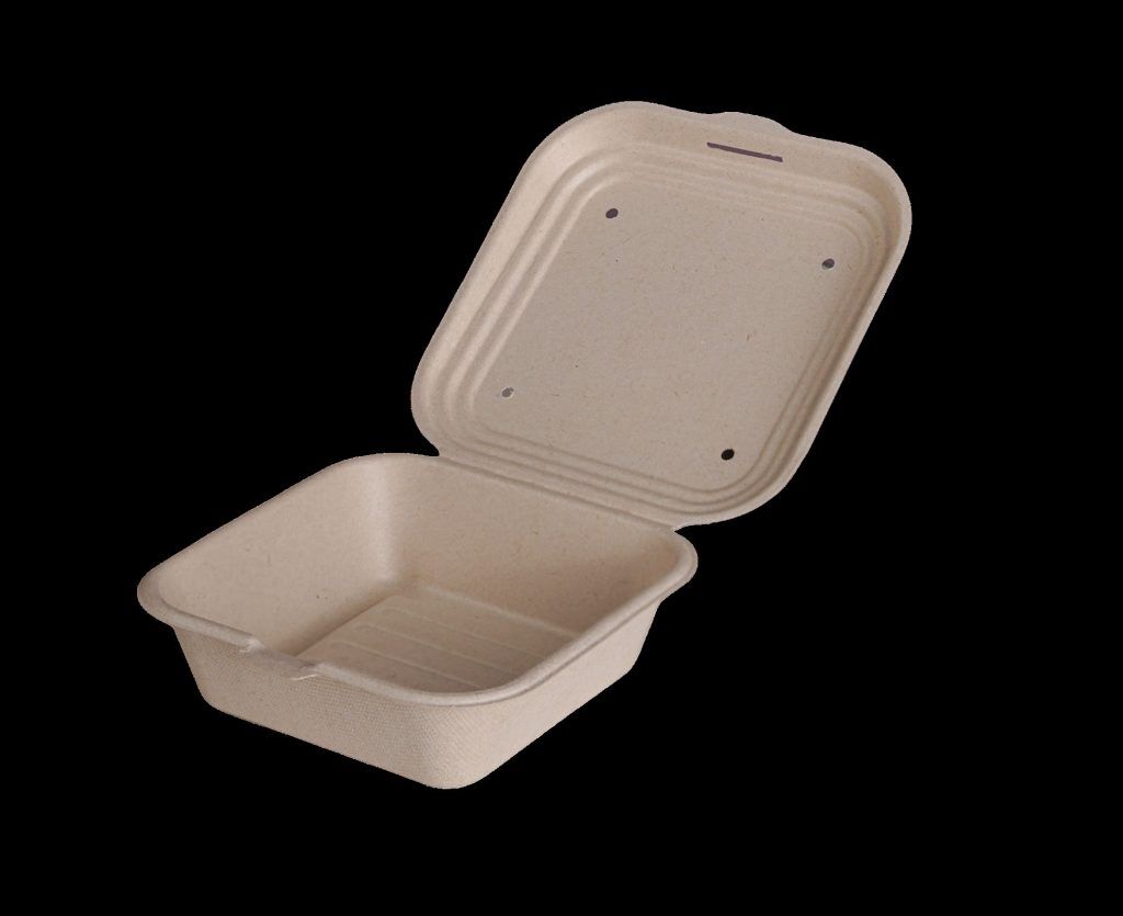 clamshell with vent hole