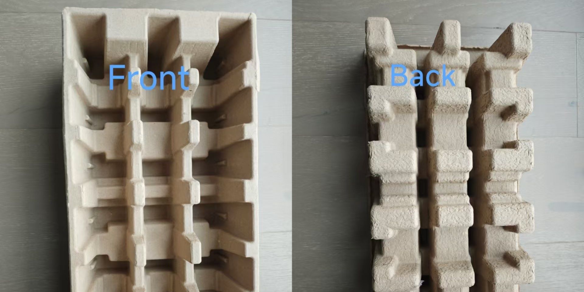 dry press front and back