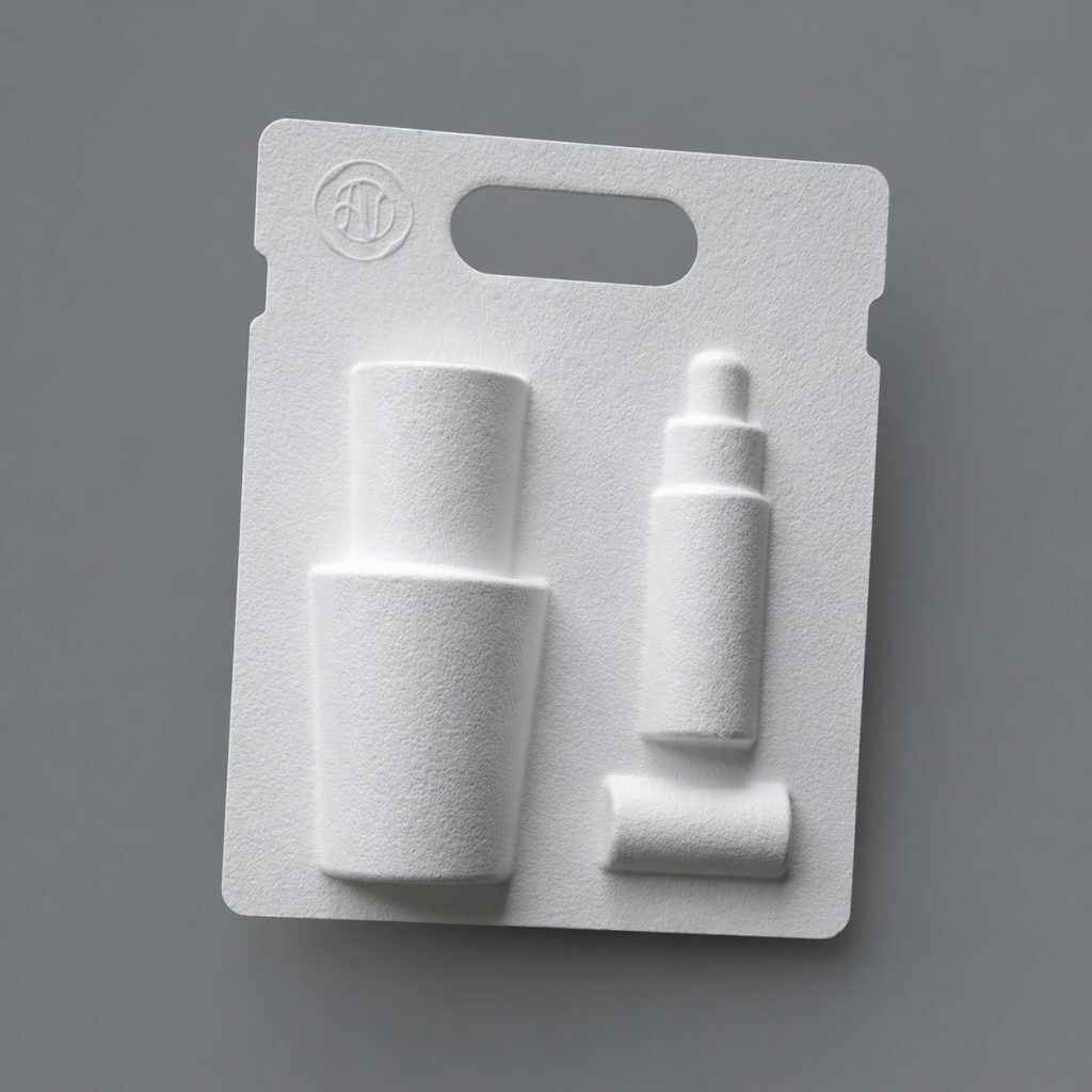 custom pulp moldede packaging special surface textures