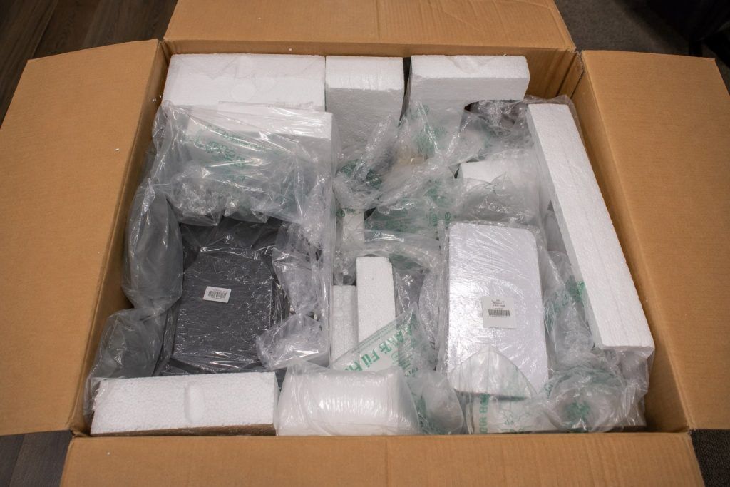overfilled packaging