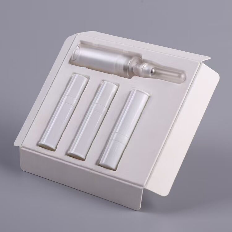 pulp molded insert for cosmetic